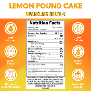 Delta-9 Lemon Poundcake